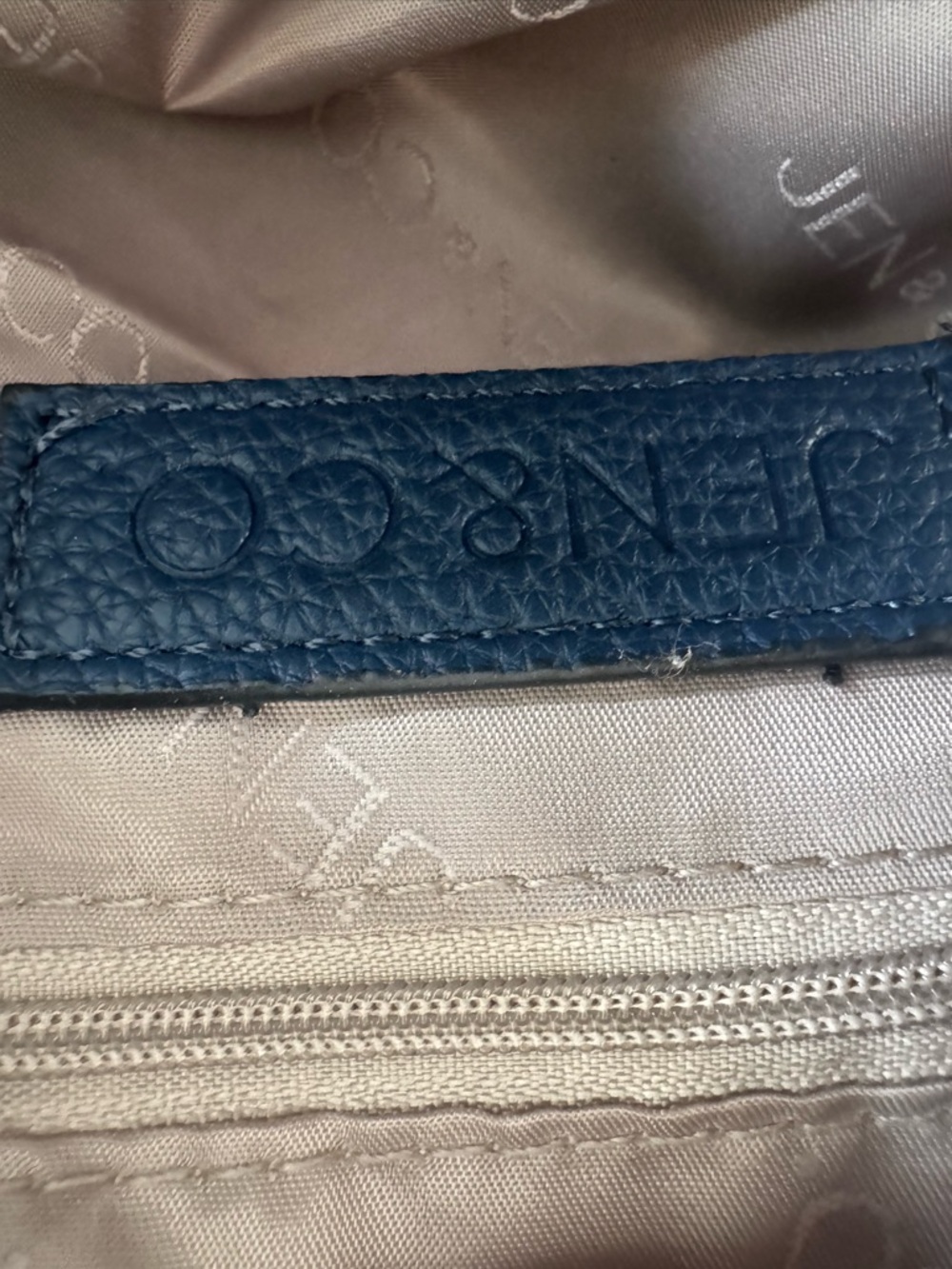 SOLD! SOLD! Jen & Co Sky Dual Zip Crossbody w/ Slip Pocket - Picture 6 of 8